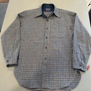 Vintage Pendleton Shirt Wool Flannel 60s Medium